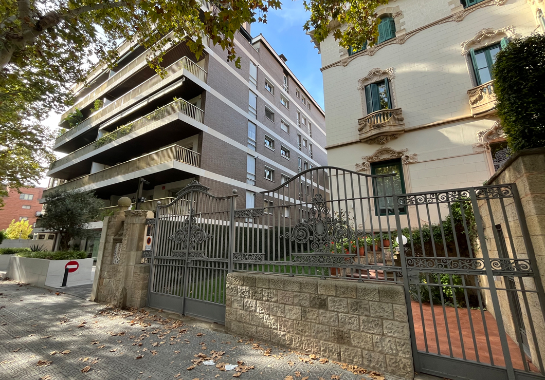 Calle típica de Sant Gervasi La Bonanova 