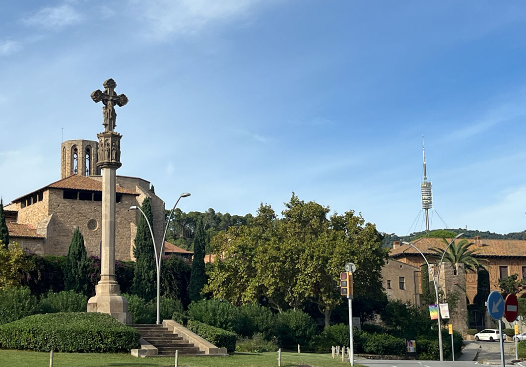 iglesia en Pedralbes Barcelona