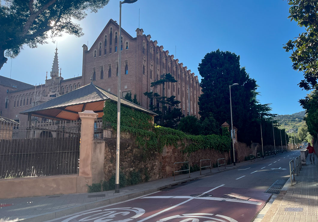 calle residencial sant gervasi barcelona