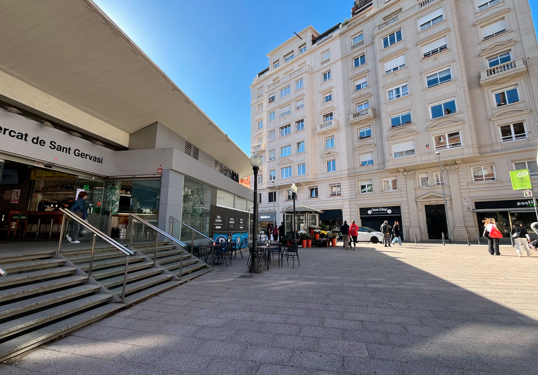 viviendas en sant gervasi zona alta barcelona