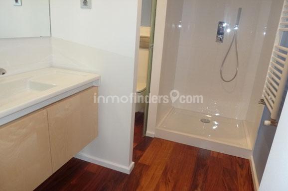 baño piso alto standing en alquiler en Pedralbes zona alta barcelona lujo