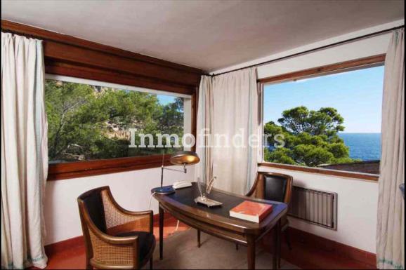 habitación con vistas al mar casa en venta Aiguablava Begur