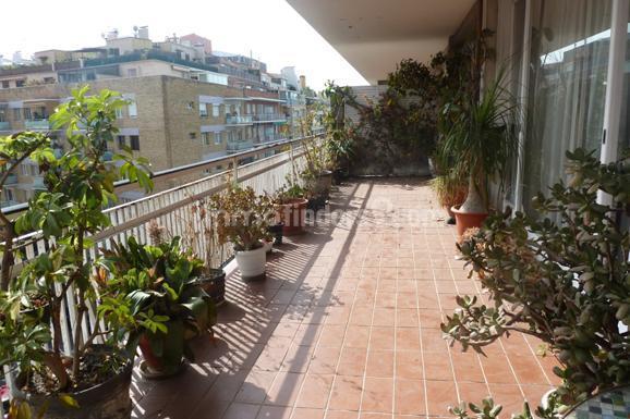 terraza vivienda alto standing zona alta barcelona