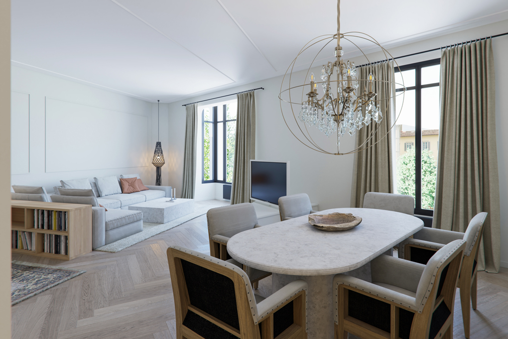 comedor piso eixample barcelona