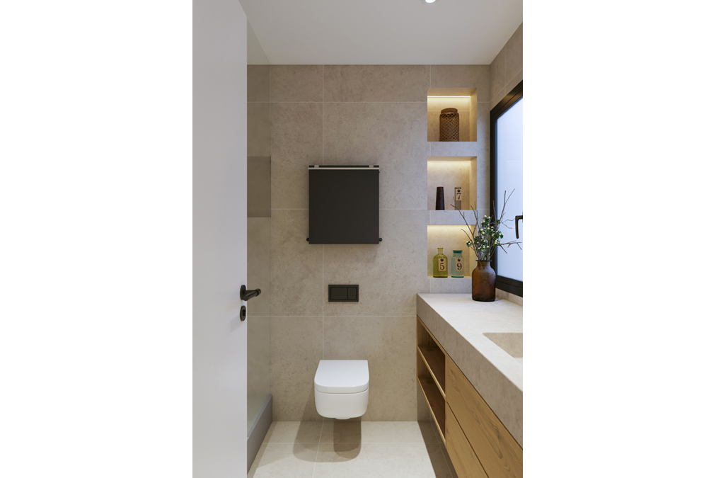 Baño piso eixample barcelona