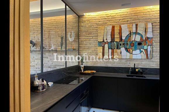 Detalle cocina piso en venta calle Muntaner
