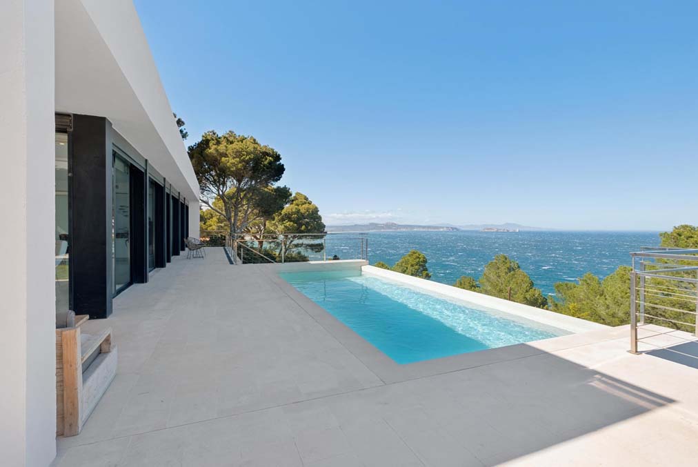 Piscina casa en venta Sa Riera Begur