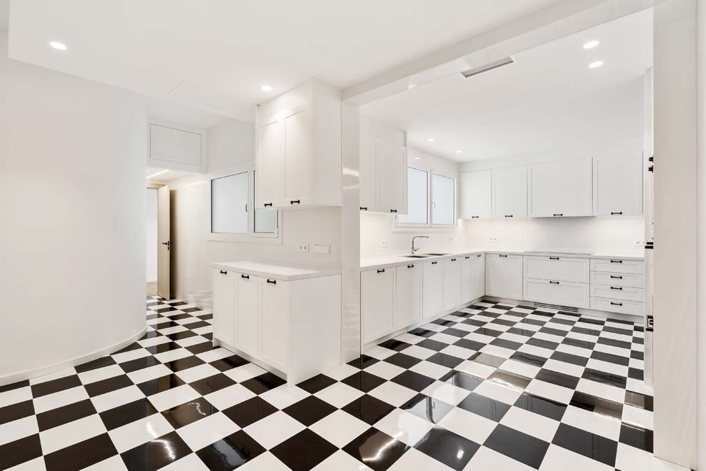 Cocina office piso venta TurÃ³ Park Barcelona