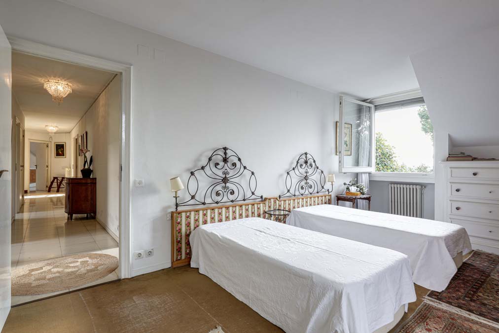 dormitorio casa venta Pedralbes Barcelona