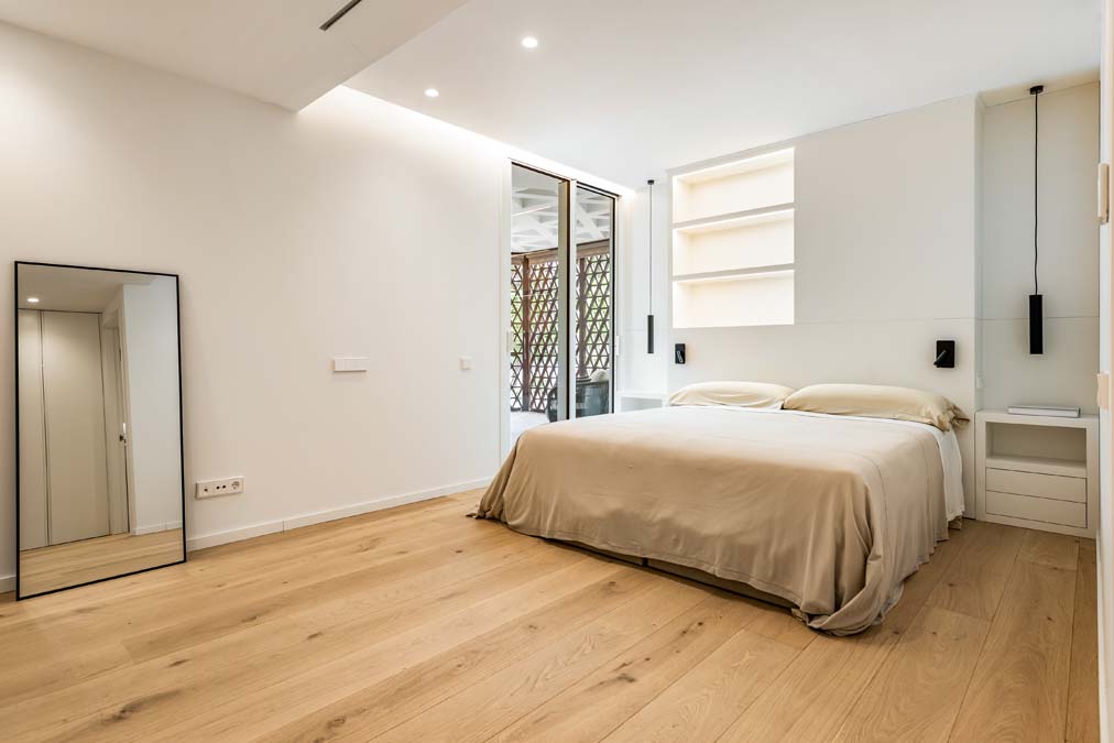 suite piso jardines de toquio Pedralbes