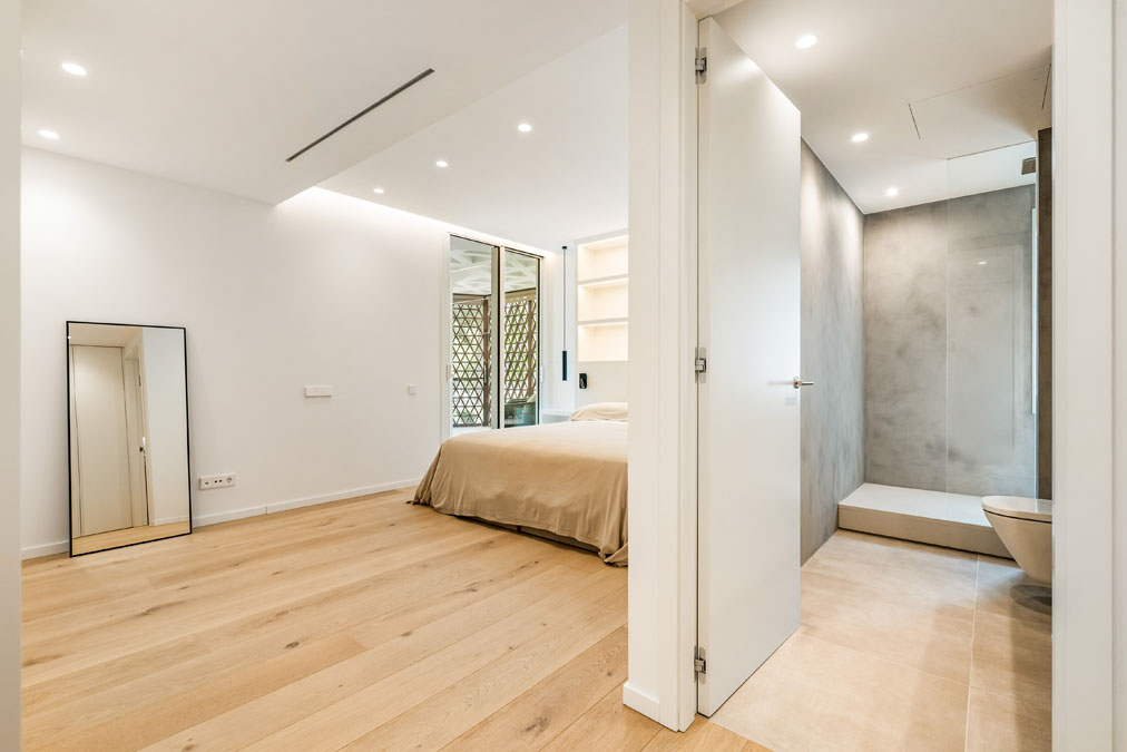 suite piso jardines de toquio Pedralbes