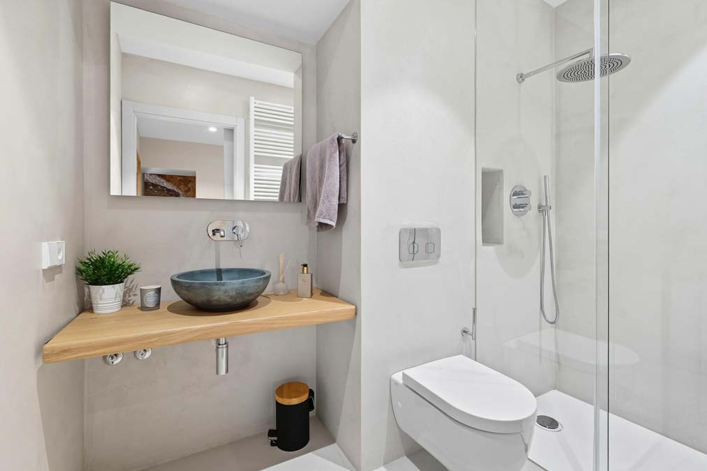 Baño masía venta Esclanyà Baix Empordà