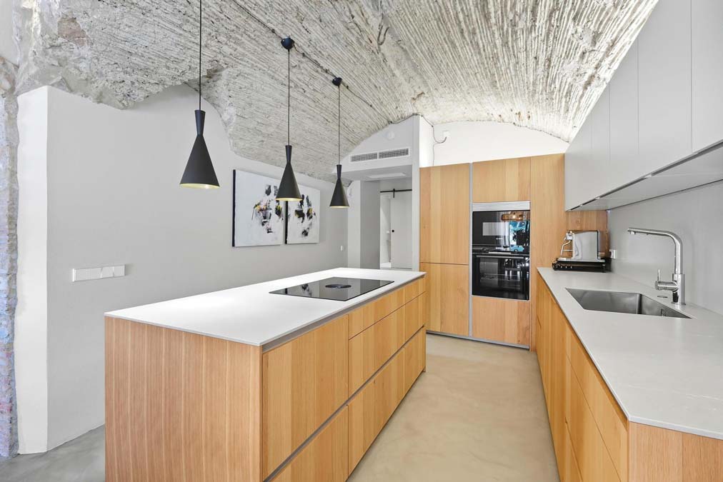 cocina masía venta Esclanyà Baix Empordà