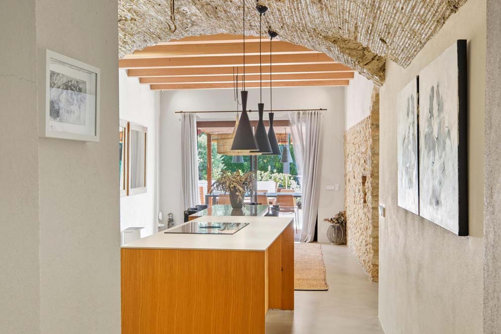 cocina masía venta Esclanyà Baix Empordà