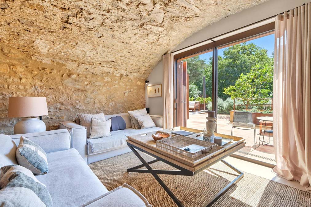 salón masía venta Esclanyà Baix Empordà