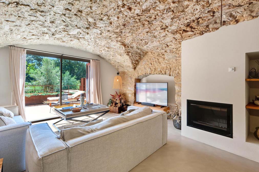 salón masía venta Esclanyà Baix Empordà