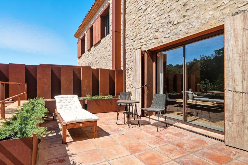 porche masía venta Esclanyà Baix Empordà