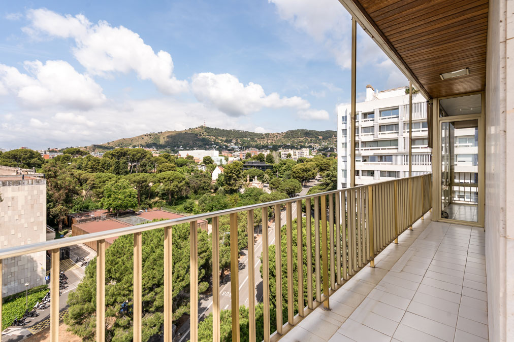 terraza piso venta Pedralbes