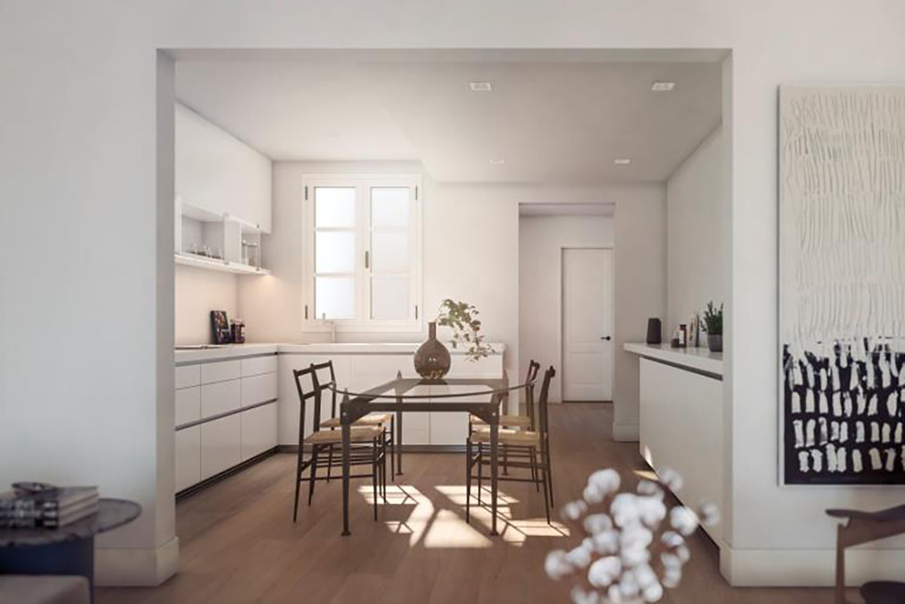 cocina piso venta carrer consell de cent