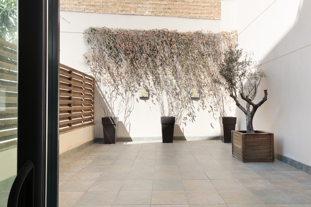 terraza casa unifamiliar en venta en Sarrià
