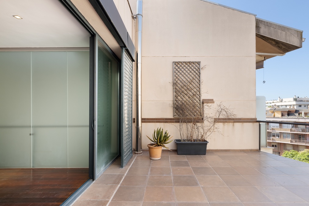 Terraza casa unifamiliar en venta en Sarrià