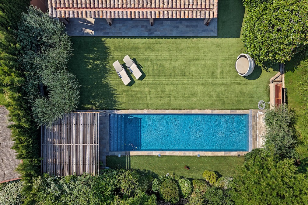 vista piscina casa venta Torrent, Baix Empordà