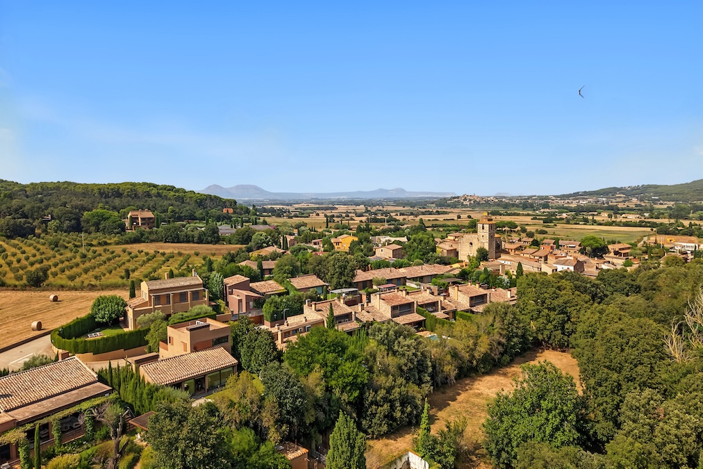 vista aerea urbanización casa venta Torrent, Baix Empordà